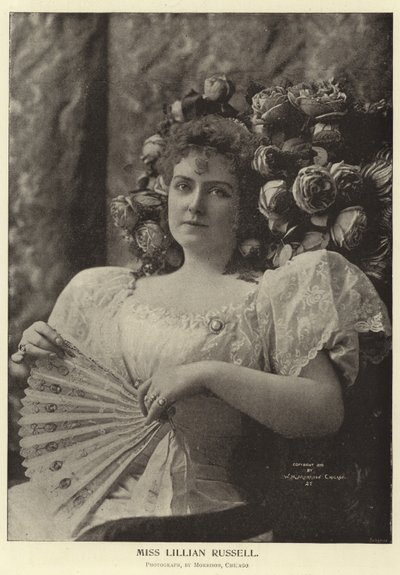 Miss Lillian Russell von English Photographer